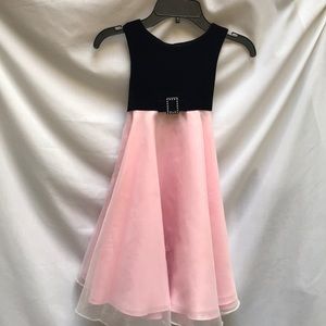 Perfectly Dressed Black & Pink Dress with Jacket